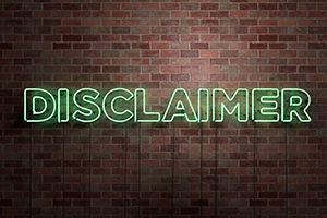 disclaimer