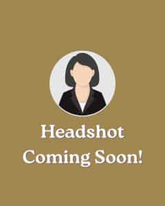 Blank headshot holder